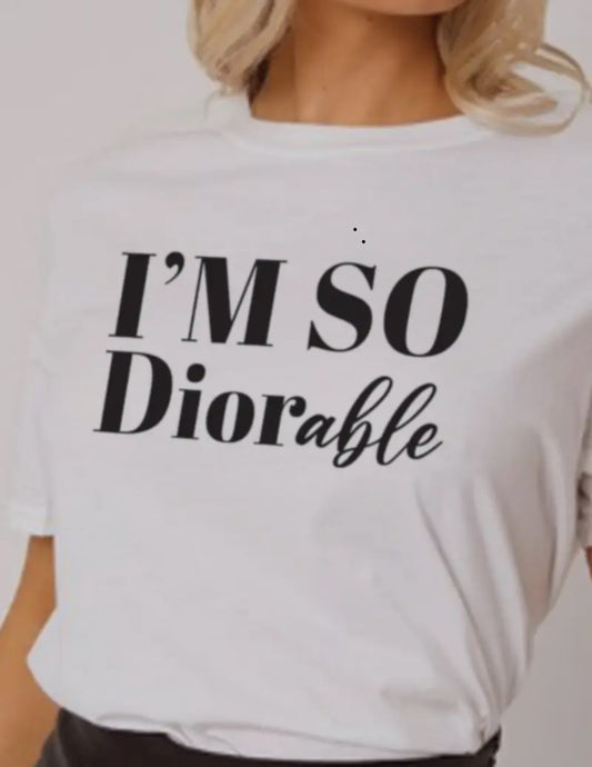 I’m So Diorable Graphic Tee