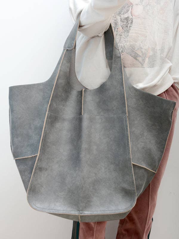 Split-Joint Tote Bags Handbags