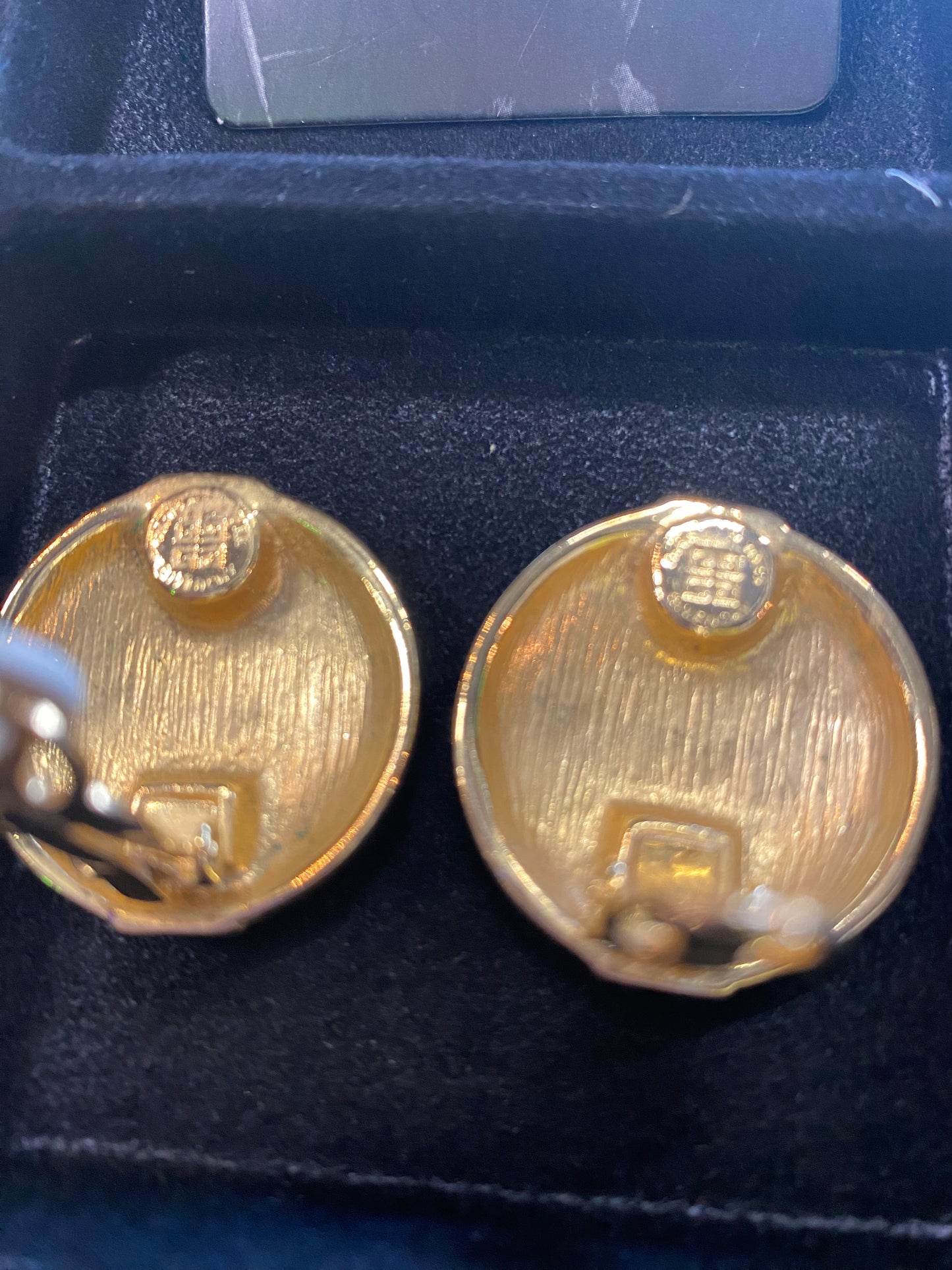 Vintage Givenchy Clip On Earrings