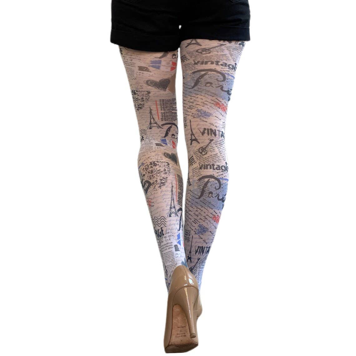 I Love Paris Tights For Women