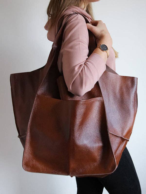 Split-Joint Tote Bags Handbags