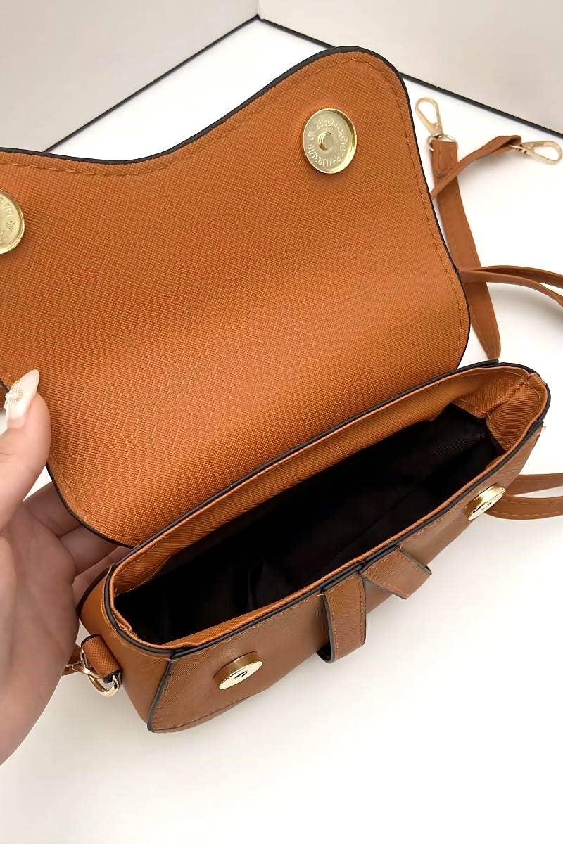 Trendy Mini Saddle Bag Dreamers Crossbody Purse