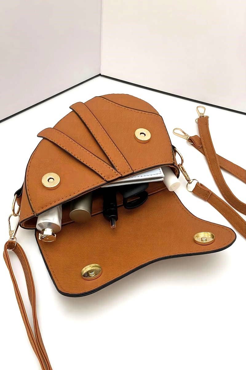 Trendy Mini Saddle Bag Dreamers Crossbody Purse