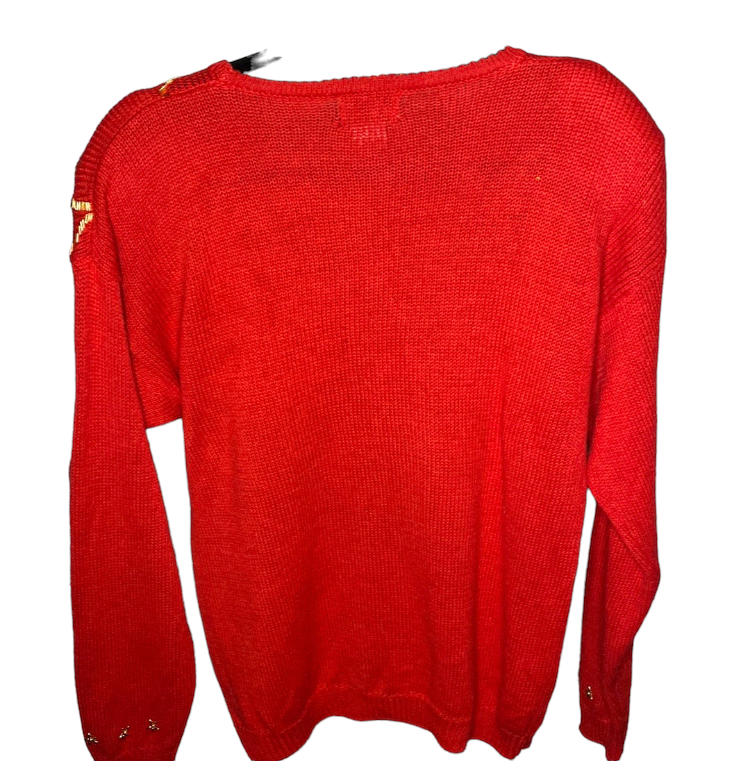 Joule Red Vintage Sweater